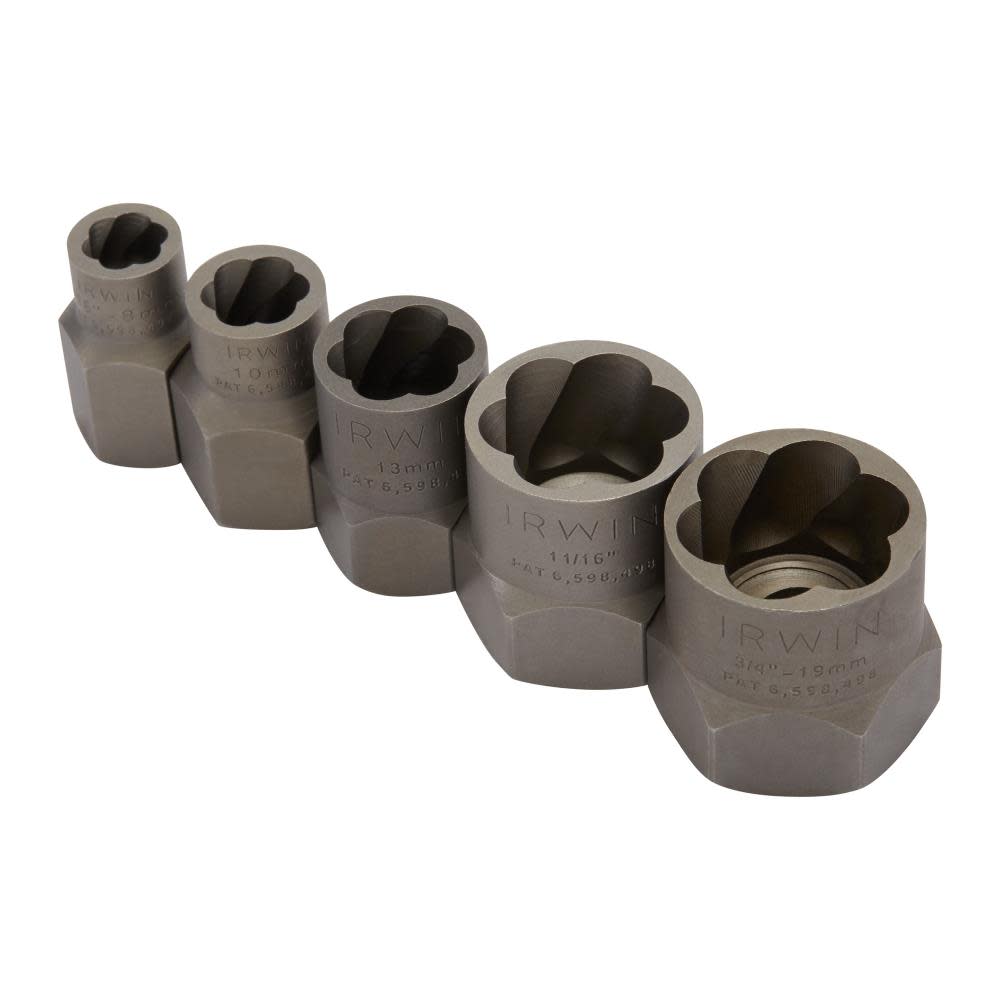 Irwin 5pc Bolt Grip Set - Ascmtools