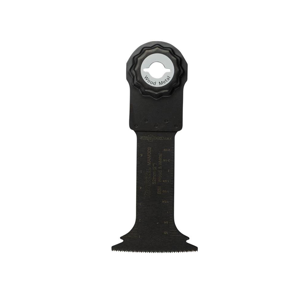 Makita StarlockMax Oscillating Multi Tool 2″ Bi Metal Curved Plunge Cut Blade - Ascmtools