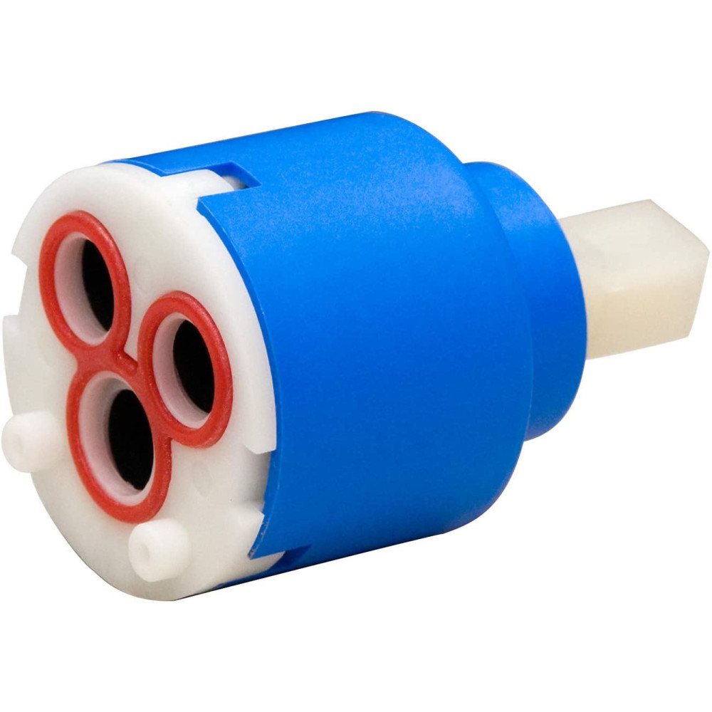 Moen Hot & Cold 1 Handle Faucet Plastic Replacement Cartridge - Ascmtools