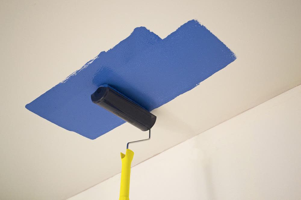 Mr Longarm Smart Painter II Roller Frame with 2 to 4 Ft Extension Handle - Ascmtools