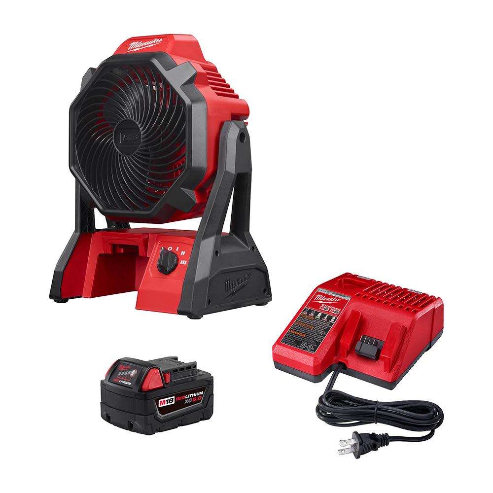 Milwaukee M18 Jobsite Fan Kit - Ascmtools