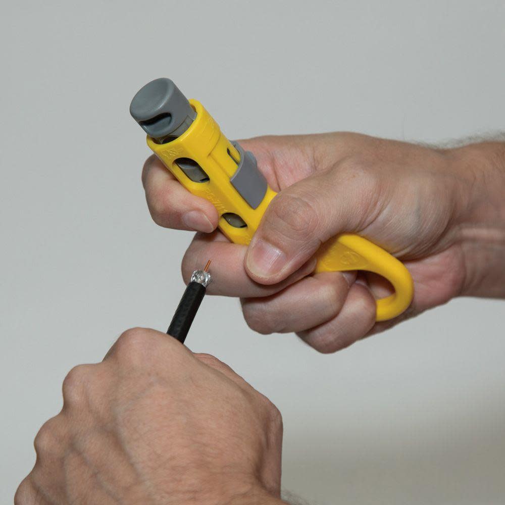 Klein Tools Coax Cable Radial Stripper - Ascmtools