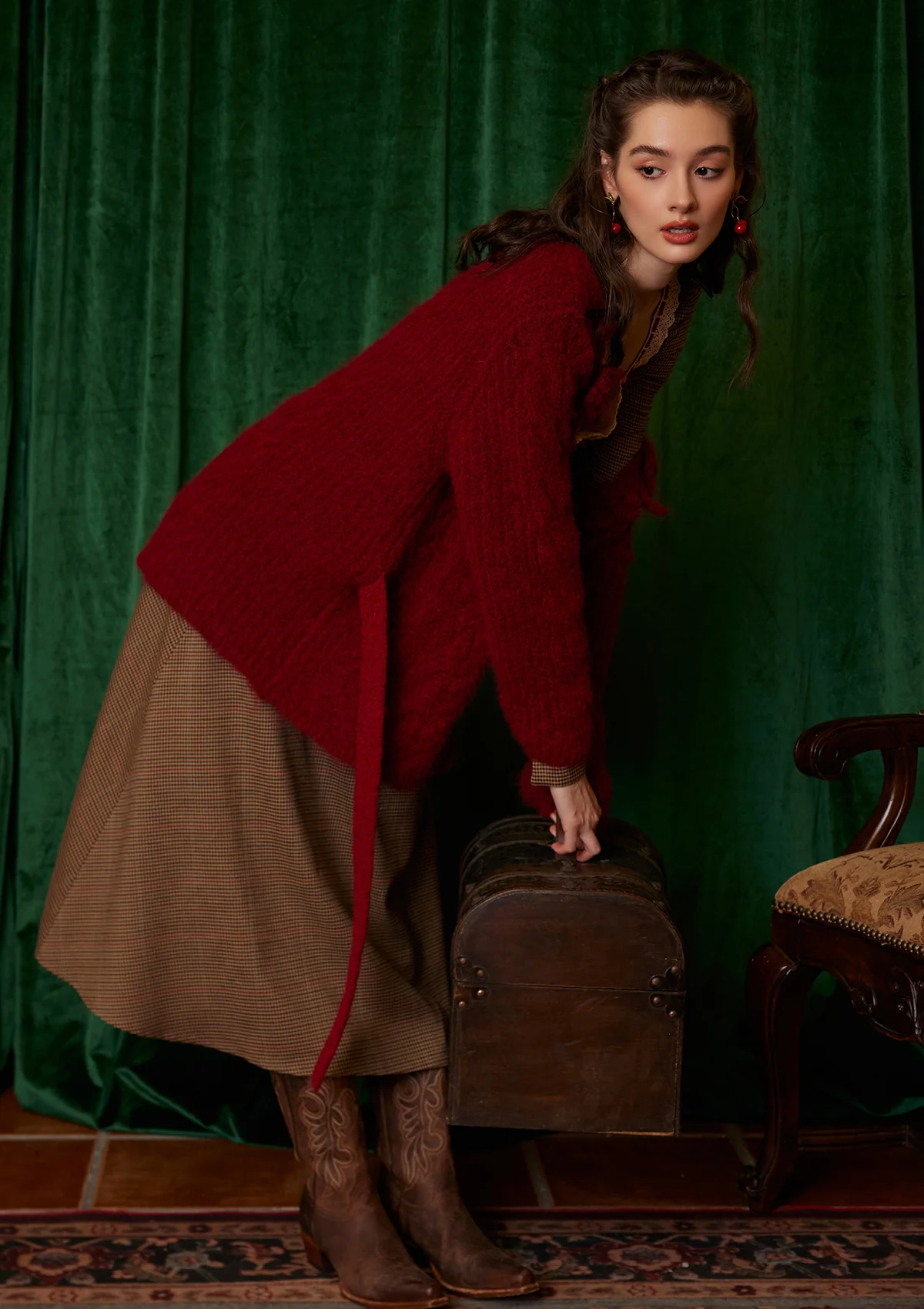 Semi-sweet Chiffon Knit Cardigan - Ascmtools