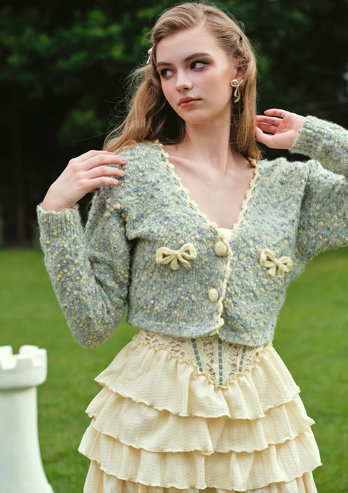 The Little Pineapple Knit Cardigan - Ascmtools