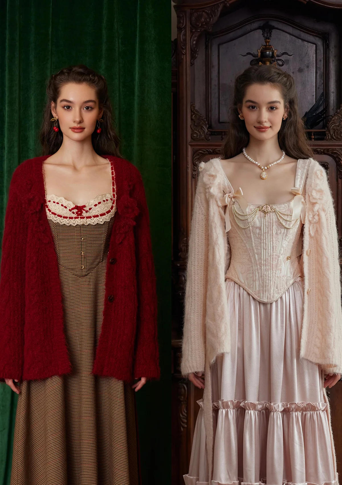 Semi-sweet Chiffon Knit Cardigan - Ascmtools