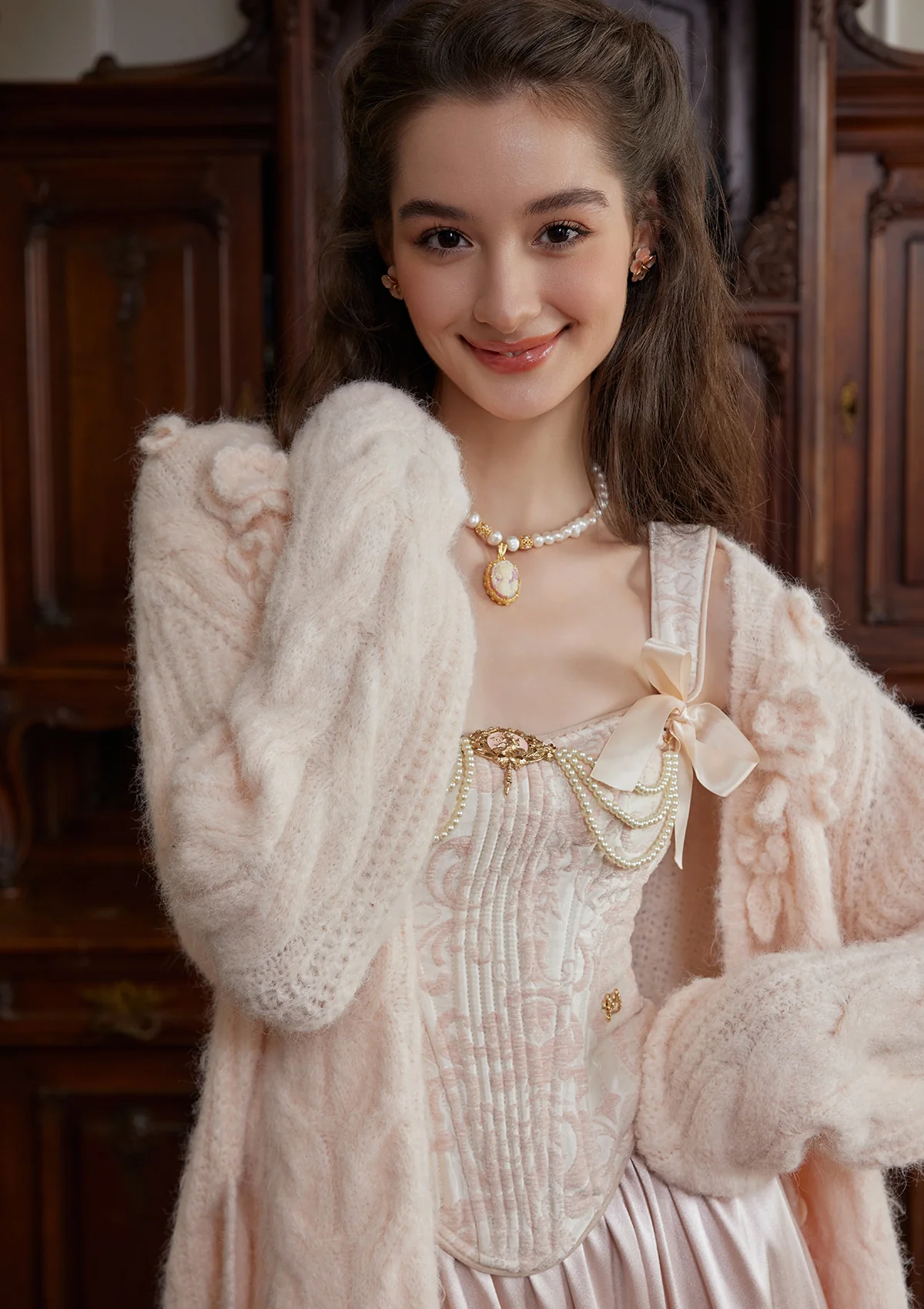 Semi-sweet Chiffon Knit Cardigan - Ascmtools